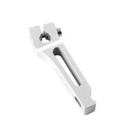 ZT Tuning CNC Bremshebel hinten Silber mit ABE für Simson S50 S51 S70 SR50 KR51/2 Schwalbe SR4-4 Habicht SR4-3 Sperber Duo