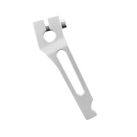 ZT Tuning CNC Bremshebel hinten Silber mit ABE für Simson S50 S51 S70 SR50 KR51/2 Schwalbe SR4-4 Habicht SR4-3 Sperber Duo