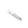 ZT Tuning CNC Bremshebel hinten Silber mit ABE für Simson S50 S51 S70 SR50 KR51/2 Schwalbe SR4-4 Habicht SR4-3 Sperber Duo