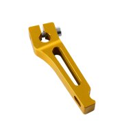 ZT Tuning CNC Bremshebel hinten gold mit ABE für Simson S50 S51 S70 SR50 KR51/2 Schwalbe SR4-4 Habicht SR4-3 Sperber Duo