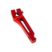 ZT Tuning CNC Bremshebel hinten Rot mit ABE für Simson S50 S51 S70 SR50 KR51/2 Schwalbe SR4-4 Habicht SR4-3 Sperber Duo
