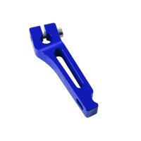 ZT Tuning CNC Bremshebel hinten, blau mit ABE für Simson S50 S51 S70 SR50 KR51/2 Schwalbe SR4-4 Habicht SR4-3 Sperber Duo