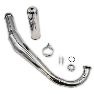 ZT Reso Spezial mit Kalotte GEN 2 60-110ccm für Simson S51 S50 S70 S53 S83 Tuning mit Blase Sportauspuff Resonanzauspuff