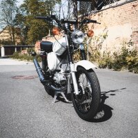 ZT Reso Spezial mit Kalotte GEN 2 60-110ccm für Simson S51 S50 S70 S53 S83 Tuning mit Blase Sportauspuff Resonanzauspuff