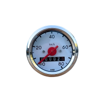 Tachometer für Simson S51 S50 S70 80 km/h MMB Chrom...