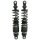 Premium Gasdruck Federbeine 400mm schwarz für Simson S51 S50 S70 Enduro Tuning Stoßdämpfer Federung hinten 40cm