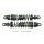 Premium Gasdruck Federbeine 400mm schwarz für Simson S51 S50 S70 Enduro Tuning Stoßdämpfer Federung hinten 40cm