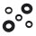 Wellendichtringe Simmerringe Dichtung für Simson S50 KR51/1 Schwalbe Star SR4-2 Sperber Habicht Duo 4/1 Gebläsemotor Motor Getriebe