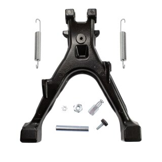 Tuning Hauptständer breiter + 2cm verlängert, schwarz für Simson S51 S50 S53 S70 Kippständer