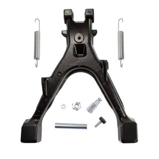 Tuning Hauptständer breiter + 3cm verlängert, schwarz für Simson S51 S50 S53 S70 Kippständer