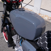 B-Ware Lackset Büffeltank + Seitendeckel anthrazit...