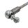Tuning Bremsstange mit Kugelkopf + lila eloxierter Stellmutter für Simson S51 S53 S50 S60 S70 485mm