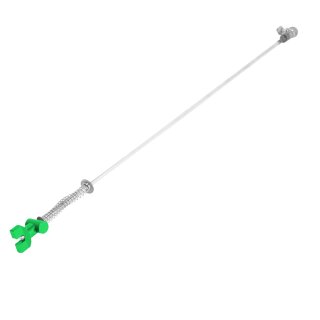 Tuning Bremsstange mit Kugelkopf + grün eloxierter Stellmutter für Simson S51 S53 S50 S60 S70 485mm