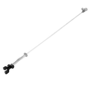 Tuning Bremsstange mit Kugelkopf + schwarz eloxierter Stellmutter für Simson S51 S53 S50 S60 S70 485mm