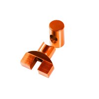 Eloxierte Tuning Verstellschraube orange für Simson...