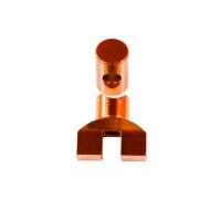 Eloxierte Tuning Verstellschraube orange für Simson S51 S50 KR51 Schwalbe SR50 S53 Star Sperber Habicht Stellmutter Bremse Bremsgestänge Bremsstange