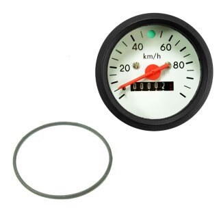 100 km/h Tachometer für Simson S51 S50 S60 S70 S83 S53 weiß Tuning 60mm