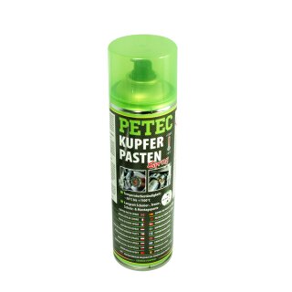 Petec Kupferpastenspray für Simson S51 S50 S53 S70 SR50 KR51 MZ TS ES ETZ Schmiermittel temperaturbeständig bis 1100°C Gleitmittel