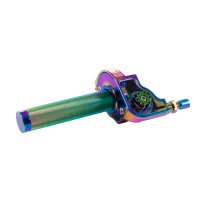 Alu CNC Schnellgasgriff Rainbow universal für Simson S51, S50, S53 S83 Rennsport für DDR Berliner, Mikuni, andere Vergaser Cross Motorcross Tuning Enduro