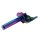 Alu CNC Schnellgasgriff Rainbow universal für Simson S51, S50, S53 S83 Rennsport für DDR Berliner, Mikuni, andere Vergaser Cross Motorcross Tuning Enduro