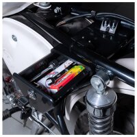 Werkzeugfach für Simson S50 S51 S70 Moped Bordwerkzeug Werkzeugsatz für Mischöl Werkzeugtasche Werkzeugbox  am Obergurt