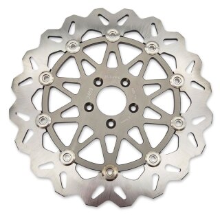ZT Tuning Wave Bremsscheibe 2-tlg schwimmend, titanfarben eloxiert für Scheibenbremse 260mm Simson S53, S83, MS50, TS050, SC050, SR50X, SR80X, SRA50 auch S51 S50 S70 SR50 SR80 mit Teilegutachten