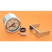 Tachometer für MZ RT125 IWL SR59 Berlin Tacho 100 km/h MMB Chrom Armatur 100er