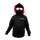 Simson Sweatjacke Strickjacke Hoodie S51 S50 KR51 Schwalbe Star Wirbellogo Stick Zipp Kaputzenjacke  Geschenk schwarz-rot Kapuzenpullover  Größe XL