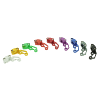 CNC Halter Bremsschlauch eloxiert für Simson S51 S70...