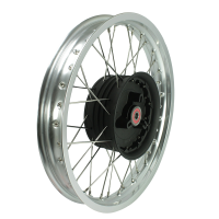 Hinterrad silber-schwarz 2,15x18 Zoll für MZ ETZ...