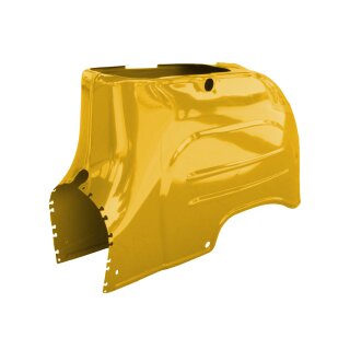 Karossserie Verkleidung hinten saharabraun für Simson KR51 Schwalbe Panzer Rahmen Karosserie gelb
