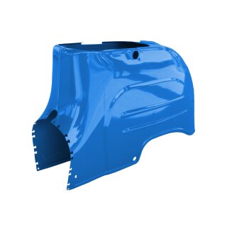 Karossserie Verkleidung hinten olympiablau für Simson KR51 Schwalbe Panzer Rahmen Karosserie gelb
