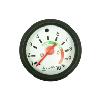 Tuning 10.000U/min Drehzahlmesser weiß für...