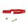 CNC Halter Bremsschlauch Rot eloxiert für Simson S51 S70 S50 S53 S83 Enduro SR50 SD50 MS50 Sperber Scheibenbremse Bremsleitung