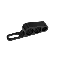 CNC Halter Bremsbowdenzug Bremsschlauch Schwarz eloxiert...