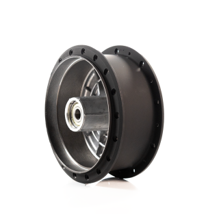 Radnabe mit Lagern schwarz matt abgedreht für Simson S51 S50 S70 S53 Star Sperber Habicht Duo KR51 Schwalbe