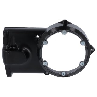 Tuning Lichtmaschinendeckel schwarz transparent für Simson S51 SR50 KR51/2 Schwalbe S53 S83 S70 Deckel Motor Limadeckel