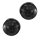 Tuning Blinkerschalen Blinkergläser rund rauch, grau, schwarz für Simson S51 S50 SR50 für MZ ETZ TS 150 125 250 vorn E-Zeichen
