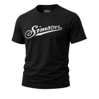 Simson T-Shirt Größe XXL für Fahrer von S50 S51 KR51 Schwalbe Star Sperber Habicht SR1 SR2 Geschenk schwarz