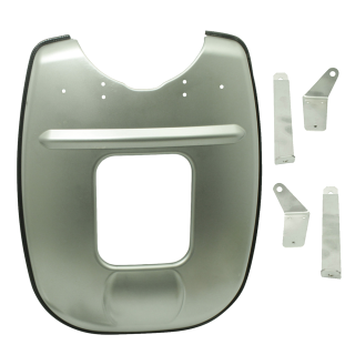 Set Knieblech + Befestigung für Simson Star Sperber Habicht mit Keder, Beinblech, Windblech