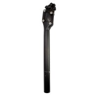 Contec SP-060 Slim Sattelstange Parallelogramm Sattelstütze Ø 27,2mm, 400mm schwarz gefedert gedämpft Comfort Fahrradsattel E-Bike Fahrer 70-85kg