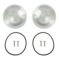 Paar Blinker Glas Gläser hinten für Simson S51...
