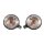 Blinker rund vorn Klarglas für S51 S50 S53 SR50 MZ ETZ ETS TS 150 125 250 E-Zeichen Tuning