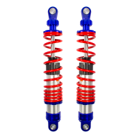 Premium Gasdruck Federbeine 380mm blau-rot für...