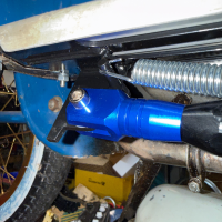 Premium Seitenständer verstärkt für Simson Schwalbe KR51/1 KR51/2 am Trittbrett