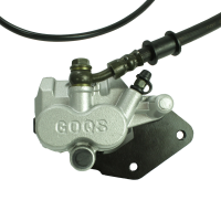 Bremssattel, Bremszange + Schlauch Scheibenbremse hinten für Simson S51 S50 S70 SR50 SR80 S53 S83 inkl Hauptbremszylinder