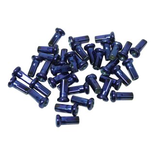 36 Speichen-Nippel M4 blau für XL Speichen für Simson S51 S50 S53 S70 KR51 Schwalbe Spatz Star Habicht Sperber Duo