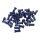 36 Speichen-Nippel M4 blau für XL Speichen für Simson S51 S50 S53 S70 KR51 Schwalbe Spatz Star Habicht Sperber Duo