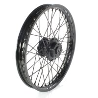 Felge Scheibenbremse 1,50x16 Ring Speichen Nabe schwarz...