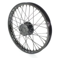 Felge Scheibenbremse 1,50x16 Ring Speichen Nabe schwarz...